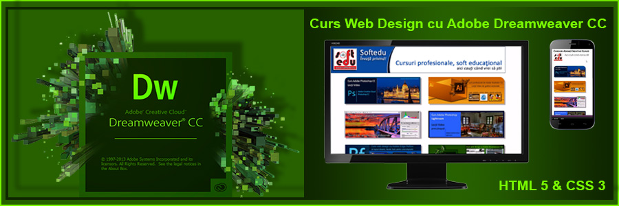 Curs Adobe Dreamweaver CC HTML 5 CSS 3
