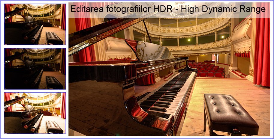 Curs pentru Editarea imaginilor HDR